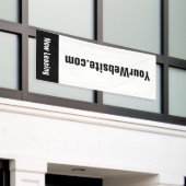 Banderoles Maintenant location site d'appartement noir et bla (Bâtiment extérieur)