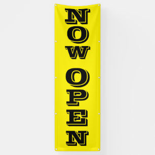 Banderoles Maintenant ouvert