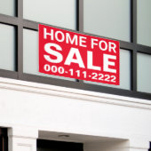 Banderoles Maison à vendre Immobilier (Bâtiment extérieur)