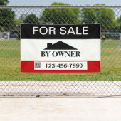 Banderoles Maison à vendre par propriétaire (En situation)