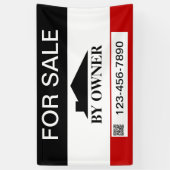 Banderoles Maison à vendre par propriétaire (Vertical)
