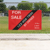 Banderoles Maison à vendre par propriétaire (En situation)
