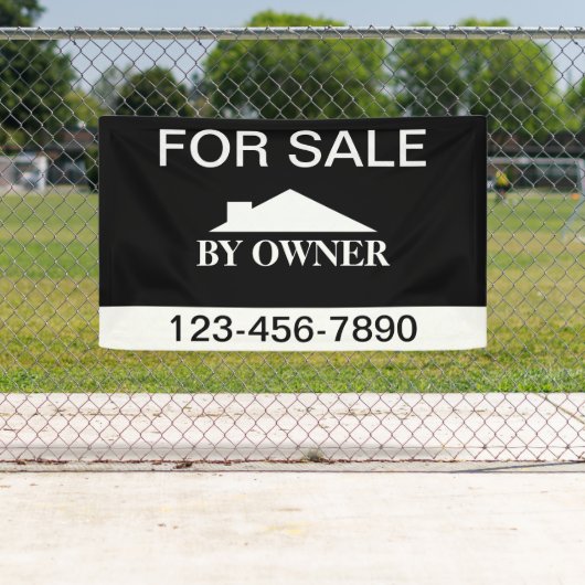 Banderoles Maison à vendre par propriétaire (En situation)