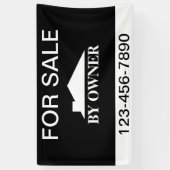 Banderoles Maison à vendre par propriétaire (Vertical)