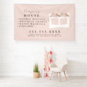 Banderoles Maison de Château Gonflable Blanc Location de Sall (Insitu)