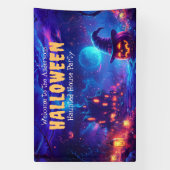 Banderoles Maison hantée Accueil de la fête d'Halloween (Verticale)