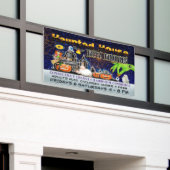 Banderoles Maison hantée d'Halloween (Bâtiment extérieur)