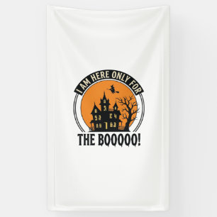 Banderoles Maison hantée Halloween Drôle Boo Vintage_1