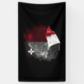 Banderoles Malta flag (Vertical)