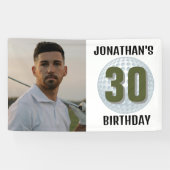 Banderoles Man Golf Party Snapshot ! (Horizontal)