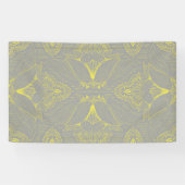 Banderoles Mandala de fleurs 4 (Horizontal)