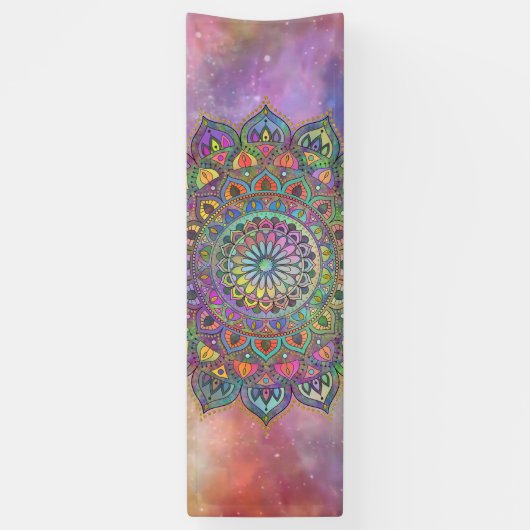Banderoles Mandala Inde Style 1 (Vertical)