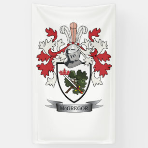 Banderoles Manteau de crête de famille de McGregor des bras