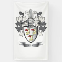 Manteau de crête de famille de Wiley des bras
