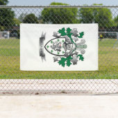 Banderoles Manteau de Gallagher des bras (En situation)