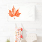 Banderoles Maple autumn (En situation)