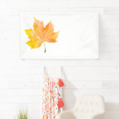 Banderoles Maple autumn (En situation)