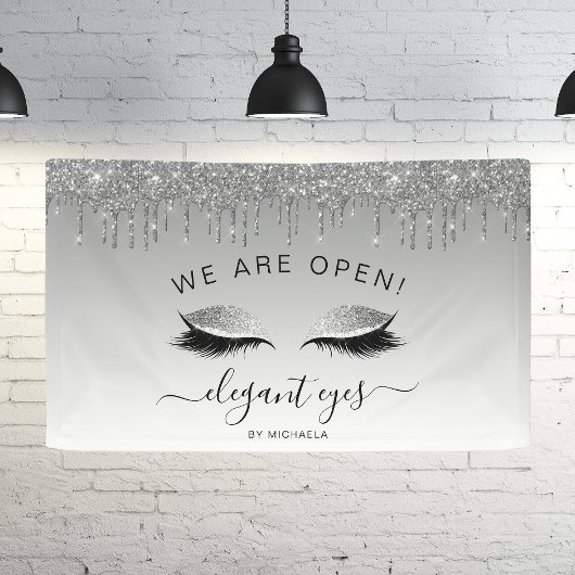 Banderoles Maquillage Artiste Nous Sommes Open Parties scinti