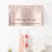 Banderoles Maquillage ArtisteLashes Extension Salon des cheve (En situation)