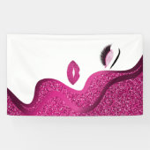 Banderoles Maquillage avec effet parties scintillant (Horizontal)