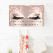 Banderoles Maquillage Eyebrows Lashes Browns Rose Spark Rose (En situation)