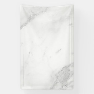 Banderoles Marbre Blanc