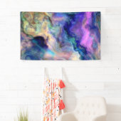 Banderoles Marbre coloré (En situation)