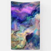 Banderoles Marbre coloré (Vertical)