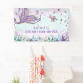 Banderoles Marche de sirène sous la mer Anniversaire de fête (En situation)