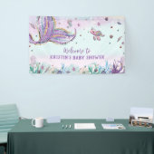 Banderoles Marche de sirène sous la mer Anniversaire de fête (Salon professionnel)