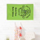 Banderoles Marché des agriculteurs locaux (En situation)