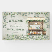 Banderoles Marché fermier Stand de ferme Bienvenue Baby Showe (Horizontal)