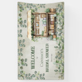 Banderoles Marché fermier Stand de ferme Bienvenue Baby Showe (Vertical)