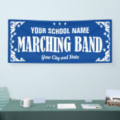 Banderoles Marching Band Parade Swirls Étoiles n'importe quel (Salon professionnel)