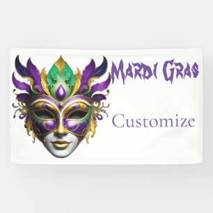 Banderoles Mardi Gras Masque Thunder_Cove