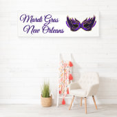 Banderoles Mardi Gras New Orleans (En situation)