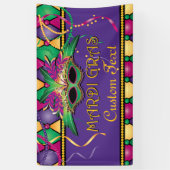 Banderoles Mardi gras, partie faite sur commande (Vertical)