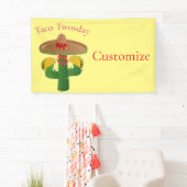 Banderoles Mardi Taco Saguaro Cactus Thunder_Cove (En situation)