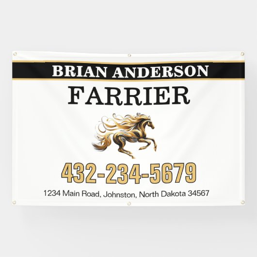 Banderoles Maréchal-ferrant (Horizontal)