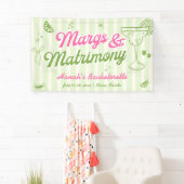 Banderoles Marges et mariage Bachelorette Party Bienvenue (En situation)