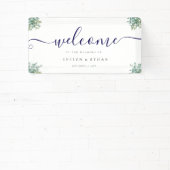 Banderoles mariage à la verdure d'eucalyptus (Insitu)