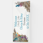 Banderoles Mariage à thème Steampunk (Vertical)