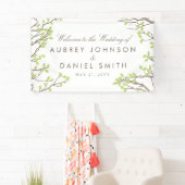 Banderoles Mariage Blisser Branches (En situation)