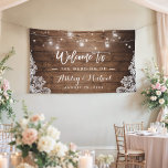 Banderoles Mariage de dentelle en bois rustique Mason Jar<br><div class="desc">Bois rustique Mason Jar String éclaire dentelle fête de mariage bannière. Pour plus de personnalisation,  cliquez sur le lien "customiser plus" et utilisez notre outil de conception pour modifier ce modèle. Si vous avez besoin d'aide ou d'articles correspondants,  veuillez me contacter.</div>