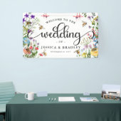 Banderoles Mariage d'été Fleur des champs & BumbleBee (Salon professionnel)