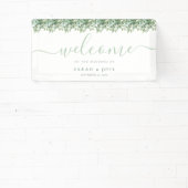 Banderoles Mariage d'eucalyptus (Insitu)