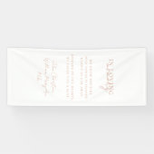 Banderoles Mariage, Mémorial, Blanc, (Horizontal)