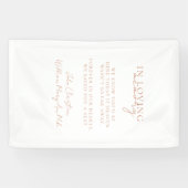 Banderoles Mariage, Mémorial, Blanc, (Horizontal)