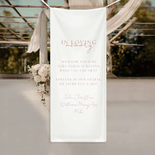 Banderoles Mariage, Mémorial, Blanc,