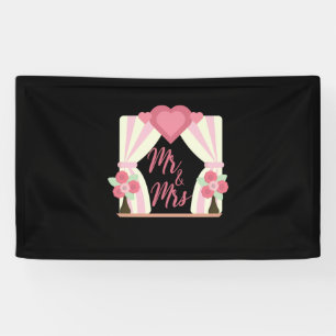 Banderoles Mariage Monsieur et Madame